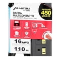 thumbnail image 2 of Barra Multicontacto Mitzu Seguro Protector 11-2009 Negro, 2 of 3