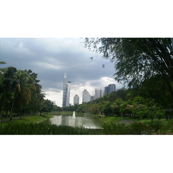 24x36 gallery poster, University of Malaya City View