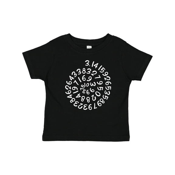 Inktastic Pi Day Pi Numerals in Spiral Boys or Girls Baby T-Shirt