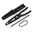 thumbnail image 3 of s Pinza de pesca Flidge Controlador Agarre de pesca Acollador de pescado Ajuste de clip negro Cola Agarre de pesca, 3 of 8