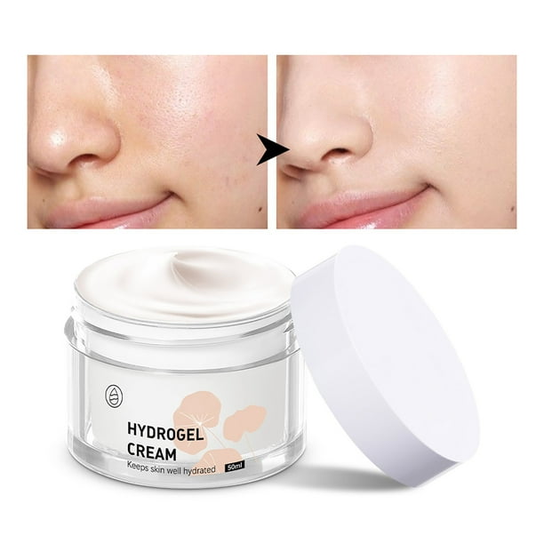 Gel Crema Facial Hidratante | Crema Gel de Agua Hidratante Nutritiva con Hialuronato de Sodio, Hamamelis, Verdolaga | Ligero, no graso, calma y repara la piel | Todo tipo de pieles | Tarro de 50 ml