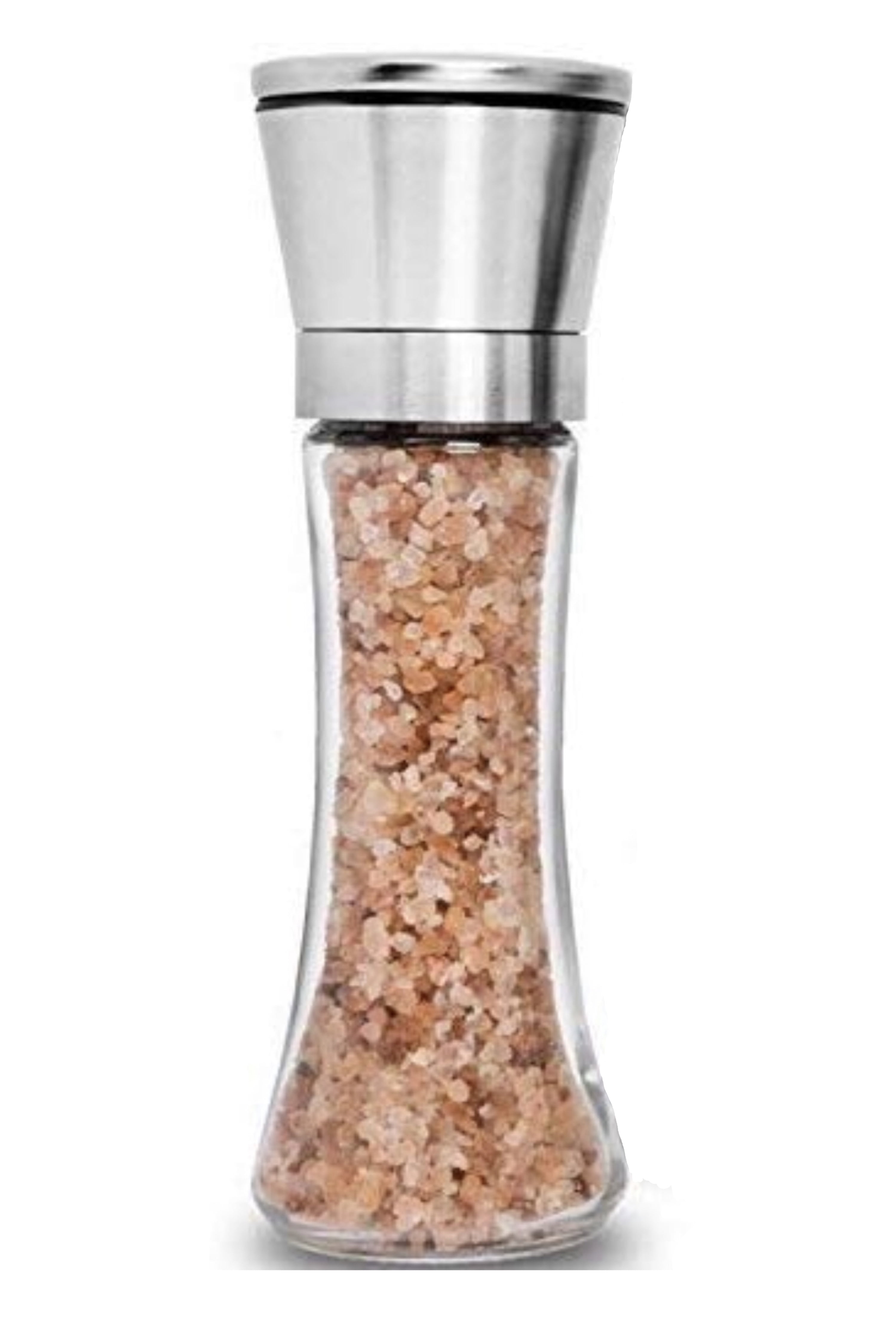 Stainless Steel Salt Pepper Grinder Tall Glass Sea Salt & Pepper Mill Shaker  with Adjustable, 1 unit - Kroger