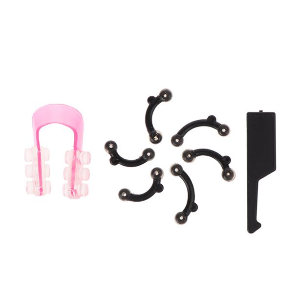 6 unids/set sin dolor 3 tamaños belleza nariz Clip Corrector herramienta de masaje nariz levantando Clip moldeador moldeador puente alisado Dengxun unisex