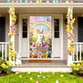 thumbnail image 4 of SASHENHG Rideau de Porte de Pâques Décorations de Fête, 4 of 6
