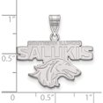 thumbnail image 2 of 10K White Gold 10Kw Logoart Southern Illinois University Medium Pendant (22 X 28) Made In United States 1w025siu, 2 of 5