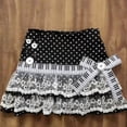thumbnail image 5 of Vjnyvs Women Piano Mini Skirts Y2k Cake Skirt Black White Spliced Skirts Cute Dot Lace Skirts High Waisted Short Skirts Whimsy Twee Skirt Elastic Waist Skirt, 5 of 7