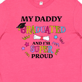 thumbnail image 4 of Inktastic My Daddy Graduated and I'm Super Proud Youth T-Shirt, 4 of 5