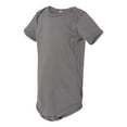 thumbnail image 2 of BELLA + CANVAS - Infant Jersey One Piece - 100B - Asphalt - Size: 12/18, 2 of 5