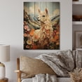 thumbnail image 2 of Designart "Alpacas Lazy Daytime" Animals Print on Natural Pine Wood, 2 of 5