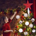 thumbnail image 3 of BKER Clear Glitter Hanging Shatterproof Baubles For Home, 3 of 6