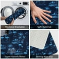 thumbnail image 3 of Picia BLUE Flamingo Birds Pattern Flannel Doormat – 16x24 Inch Non-Slip Indoor Mat, Absorbent & Quick-Dry Rug for Entryway, Bathroom, Kitchen, and Bedroom, Machine Washable, 3 of 7