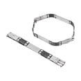 thumbnail image 3 of 2Pcs Kiss Clips Serrure Cadre Charnières Internes Ressort Clip Couture Faisant pour Sac à Main, 3 of 9