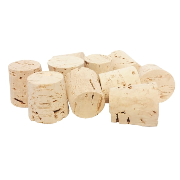 Cork Stoppers, Size 20. Pack of 10.