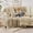 Khaki, variant on TOPCHANCES Plush Throw Blanket, Soft Fuzzy Throw Blankets, Reversible Bed Blanket for Bed Couch Travel (Gradient Light Gray, 39" x 63")