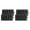 Type A, variant on Happydeer 2Pcs Ice Cube Mold 10 Grids Skull Shape Spooky Snacks Halloween Events Molds Food Grade Silicone Easy Demold Baking Mold (Type A)