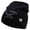 Navy, variant on US Army Aviation Embroidered 8 Inch Knitted Short Beanie - Black OSFM