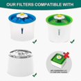 thumbnail image 2 of 6/8 pack Cat Water Fountain Filter Compatible with Catit, Replacement, 2 of 5