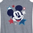 thumbnail image 3 of Disney - Mickey Stars USA - Women's Racerback Graphic Tank, 3 of 4