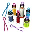 thumbnail image 3 of 82 piezas de Kits de de coser multicolores carretes de hilo de poliéster con bobinas prebobinadas piezas para suministros de costura de Soledad Hilo de coser de bobinas prebobinadas, 3 of 10
