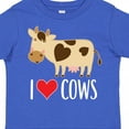 thumbnail image 4 of Inktastic I Love Cows Dairy Farmer Boys or Girls Toddler T-Shirt, 4 of 5