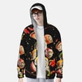thumbnail image 2 of Kdxio Sushi Print Women Men Sun Protection UPF 50+ Jackets Zip Up Long Sleeve Hoodie Hiking Lightweight with Pockets, 2 of 7