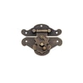 thumbnail image 1 of Lefu Antique Vintage Retro Notebook Suitcase Wooden Jewelry Box Latch Hasp Lock Catch, 1 of 6