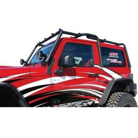Off Camber Fabrications Windshield Light Bracket - 131043 Fits select: 2008 JEEP WRANGLER UNLIMITED X, 2007 JEEP WRANGLER X