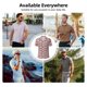 thumbnail image 5 of Fotbe Red Lobster With Claws Camiseta Polo de Golf para Hombre con Estampado – Camisa Deportiva Transpirable con Cuello Abotonado-Large, 5 of 6