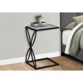 thumbnail image 4 of Accent Table C-shaped End Side Snack Living Room Bedroom Metal Grey, 4 of 11