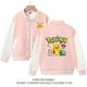 thumbnail image 3 of Abrigo de PokeMon para niños y niñas, camisa de uniforme de béisbol de primavera y otoño, ropa de Pikachu, prendas de vestir exteriores para niños, regalo de vacaciones, 3 of 4