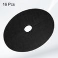 thumbnail image 3 of Uxcell 16pcs Tree Mulch Ring 10.6 Inch Non-Woven Round Tree Protector Weed Barrier Mat Plant Cover Rings for Weed Grass Control Root Protection, Black, 3 of 7
