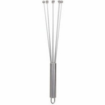 MOPOOR Stainless Steel Whisk Set Kitchen Whisk Balloon Whisk Kitchen Wisk Wire Whisks for Cooking, Whisking, Blending, Beating, Stirring ﻿