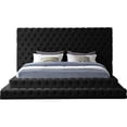 thumbnail image 3 of Meridian Furniture Revel Black Velvet King Bed, 3 of 5