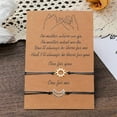 thumbnail image 3 of 2pcs Simple Sun And Bracelets For Couples Featuring Allergy Materials For Comfortable Wear, 3 of 10