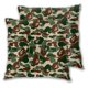 thumbnail image 2 of Fundas de almohada Ba-Pe, paquete de 2 fundas de almohada para sofá cama, sala de estar, 22" x 22", 2 of 8