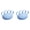 Blue-2Pcs, variant on 3.94 Inch Hand Grip Strengthener Finger Exerciser Ball Physical Therapy Equipment for Carpal Tunnel Arthritis Stroke Recovery Elderly Patient Stress Relief Anxiety Pressure Massage Home Office Gym