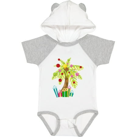 

Inktastic Christmas Palm Tree with Presents Gift Baby Boy or Baby Girl Bodysuit