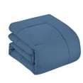 thumbnail image 5 of Supreme 5 Piece Bed-In-A-Bag All Season Solid Comforter & Sheet Set, Twin, Denim, 5 of 5
