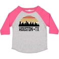 thumbnail image 3 of Inktastic Houston Texas Skyline Retro Boys or Girls Toddler T-Shirt, 3 of 5