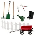 thumbnail image 1 of Mini 9pcs Miniature Dollhouse Set 1:12 Mini Garden Tools for Dollhouse Garden Miniature Decoration, 1 of 8