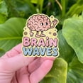 thumbnail image 3 of Brain Waves Badge Reel, Neurology Nurse Badge Holder, Cute Brain Badge Reel, Neuro Nurse Gift, Neuroscience ID Badge, 3 of 3