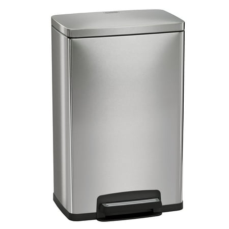 13 Gal Stainless Steel Step Trash Can - www.inf-inet.com
