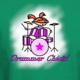 thumbnail image 3 of CafePress - Drummer Chick Dark T Shirt - Men's Classic Graphic Cotton T-Shirt, 3 of 4