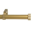 thumbnail image 2 of MERIVILLE 1-Inch Diameter Nathan End Cap Single Window Treatment Curtain Rod, 84-Inch to 120-Inch, Royal Gold, 2 of 3