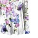 thumbnail image 5 of ICHUANYI ClearanceWomen's Print Long Sleeve Tops Loose Blouse Casual Tee Tunic(Pink, XL) ICHUANYI WER20232080502050, 5 of 5