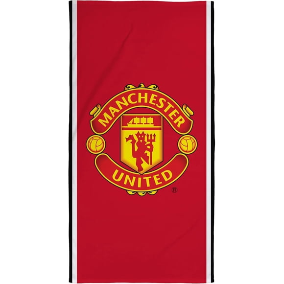 Manchester United FC Official Soccer Club Design Towel (30 x 60 Inches)