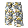 thumbnail image 4 of Fotbe Sea Turtle Trajes de Baño Estampados para Hombre, Shorts de Verano de Secado Rápido, Ropa de Playa, Bañadores-XX-Large, 4 of 6