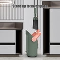 thumbnail image 5 of 100Fens Brooms and Dustpan-in-1 Set Home Cleaning Supplies Stainless Steel Handle Brooms and Dustpan Combo Set for Home Office, 5 of 6