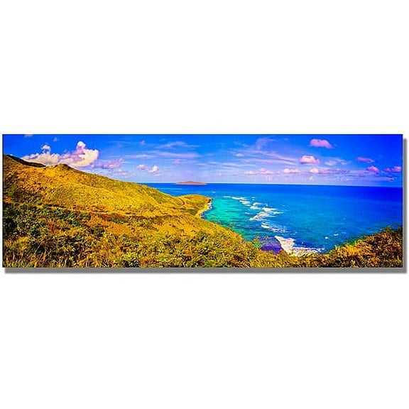 Trademark Art "St. Croix Pano" Canvas Wall Art by Preston