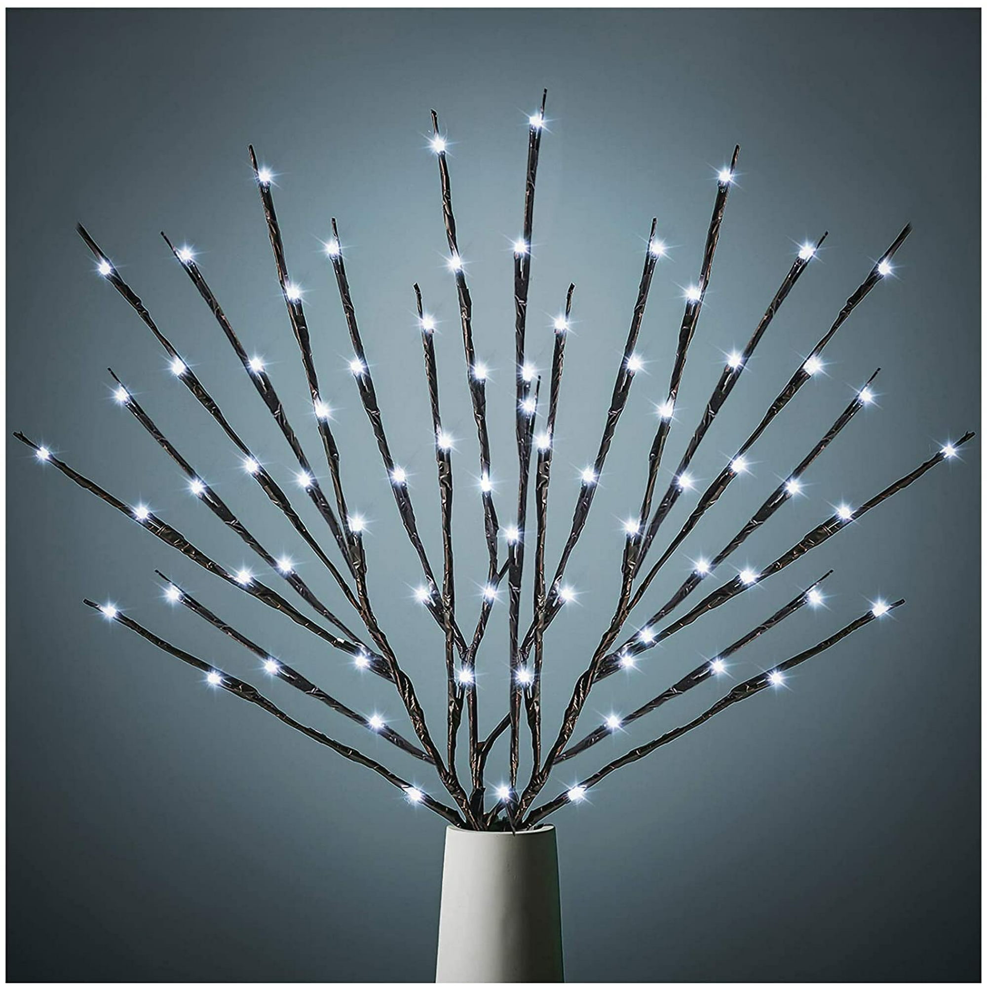 Pack Twig Lights, Lighted Branches For Vase, Branch Lights For Indoor